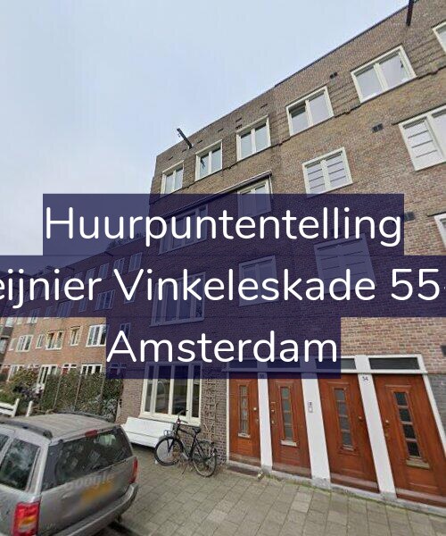 Foto gevel Huurpuntentelling voor Reijnier Vinkeleskade 55-H, Amsterdam