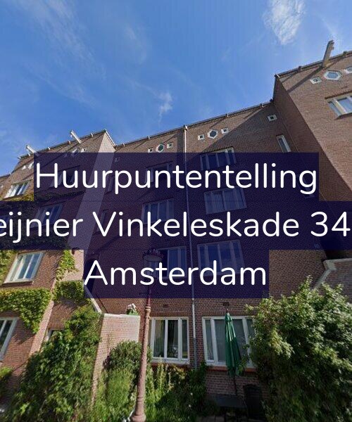 Foto gevel Huurpuntentelling voor Reijnier Vinkeleskade 34-1, Amsterdam