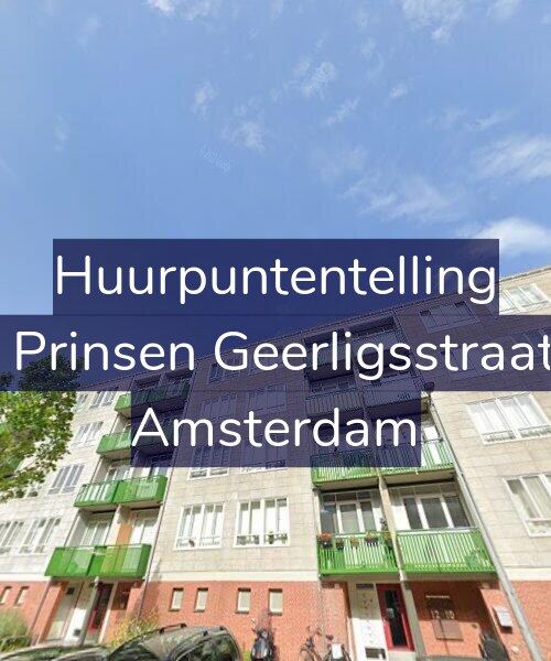 Foto gevel Huurpuntentelling voor Reina Prinsen Geerligsstraat 12-2, Amsterdam