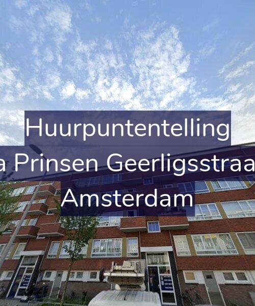 Foto gevel Huurpuntentelling voor Reina Prinsen Geerligsstraat 9-2, Amsterdam
