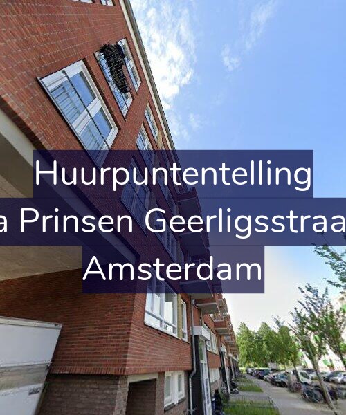 Foto gevel Huurpuntentelling voor Reina Prinsen Geerligsstraat 5-2, Amsterdam