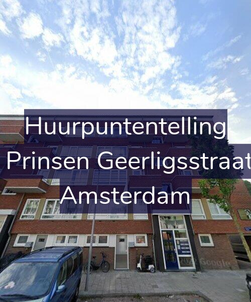 Foto gevel Huurpuntentelling voor Reina Prinsen Geerligsstraat 25-1, Amsterdam