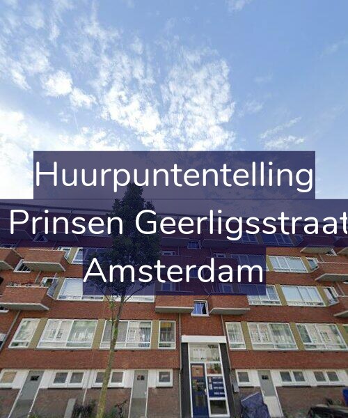 Foto gevel Huurpuntentelling voor Reina Prinsen Geerligsstraat 13-2, Amsterdam