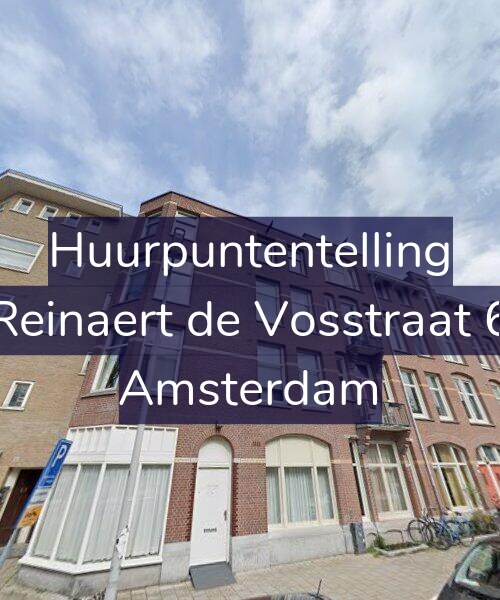 Foto gevel Huurpuntentelling voor Reinaert de Vosstraat 6, Amsterdam