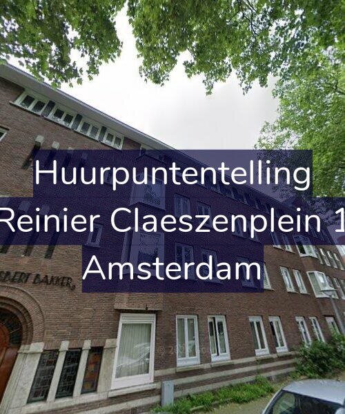 Foto gevel Huurpuntentelling voor Reinier Claeszenplein 1, Amsterdam