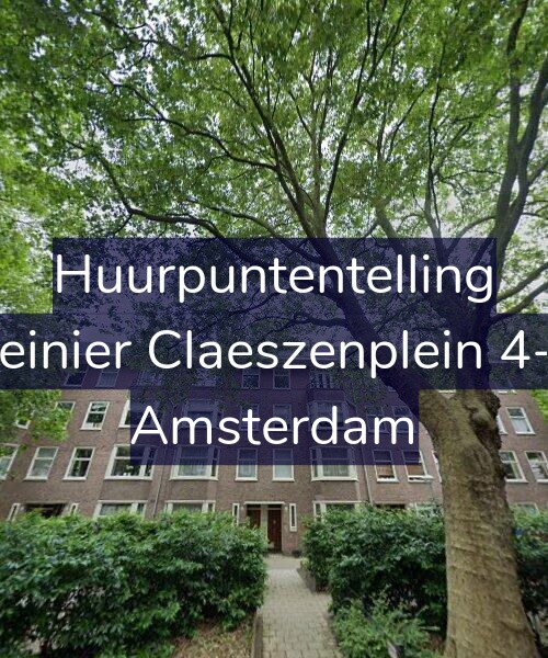 Foto gevel Huurpuntentelling voor Reinier Claeszenplein 4-1, Amsterdam