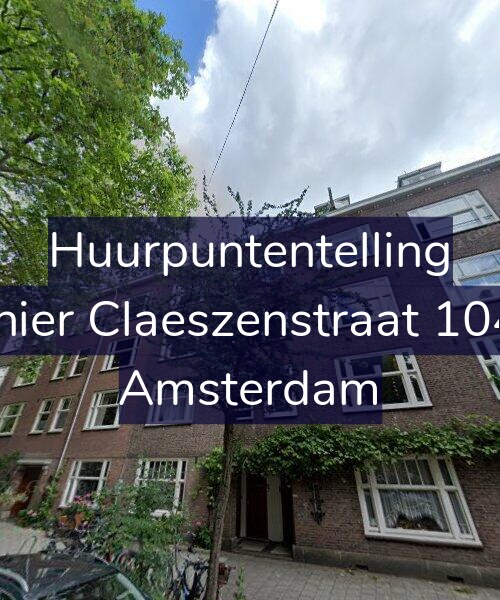 Foto gevel Huurpuntentelling voor Reinier Claeszenstraat 104-H, Amsterdam