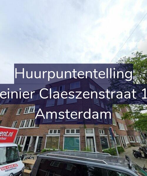 Foto gevel Huurpuntentelling voor Reinier Claeszenstraat 12, Amsterdam