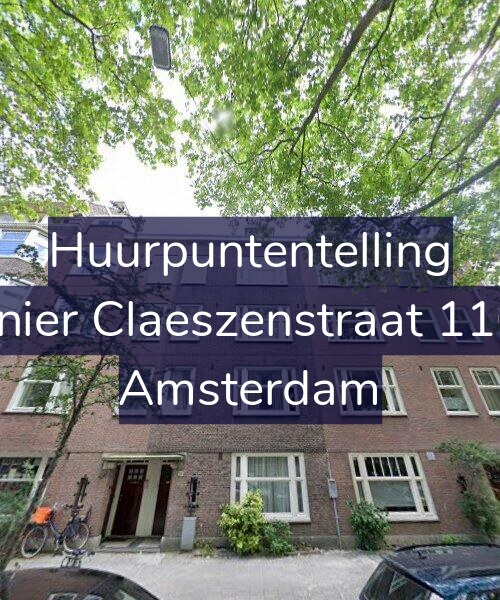 Foto gevel Huurpuntentelling voor Reinier Claeszenstraat 110-1, Amsterdam