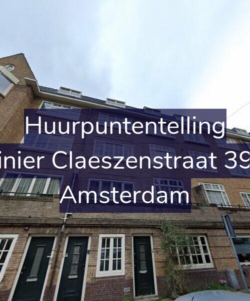Foto gevel Huurpuntentelling voor Reinier Claeszenstraat 39-H, Amsterdam