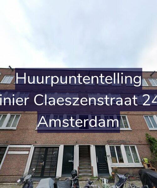 Foto gevel Huurpuntentelling voor Reinier Claeszenstraat 24-3, Amsterdam