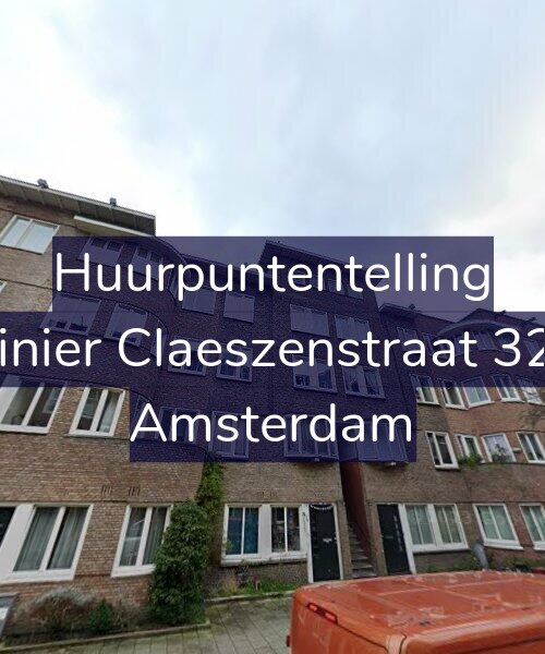 Foto gevel Huurpuntentelling voor Reinier Claeszenstraat 32-3, Amsterdam