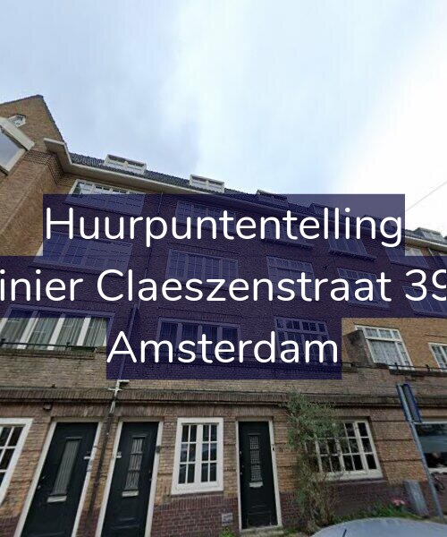 Foto gevel Huurpuntentelling voor Reinier Claeszenstraat 39-2, Amsterdam