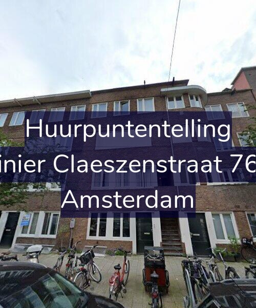 Foto gevel Huurpuntentelling voor Reinier Claeszenstraat 76-H, Amsterdam