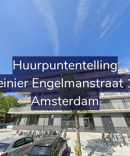 Foto gevel Huurpuntentelling voor Reinier Engelmanstraat 13, Amsterdam