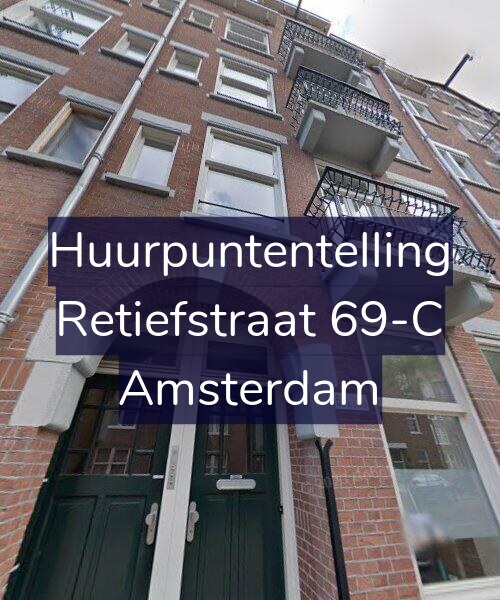 Foto gevel Huurpuntentelling voor Retiefstraat 69-C, Amsterdam
