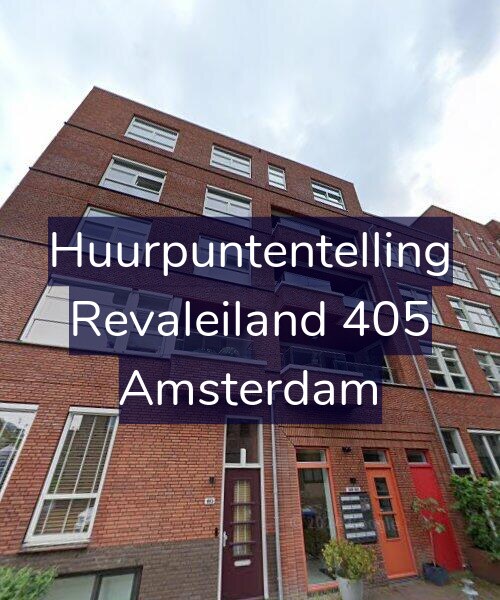 Foto gevel Huurpuntentelling voor Revaleiland 405, Amsterdam