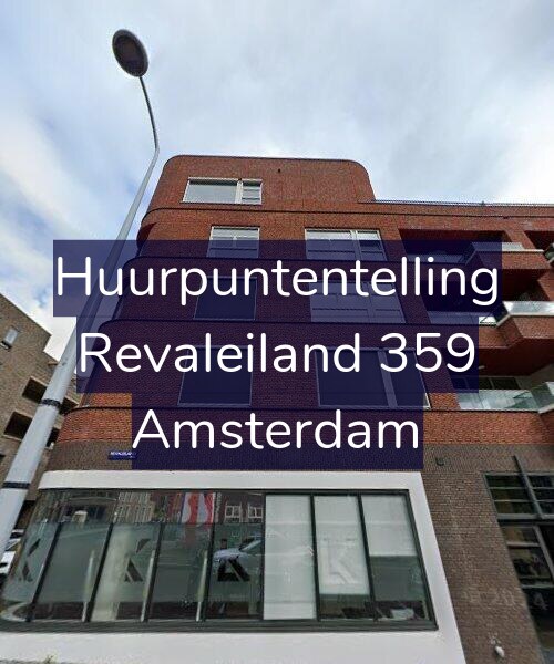 Foto gevel Huurpuntentelling voor Revaleiland 359, Amsterdam