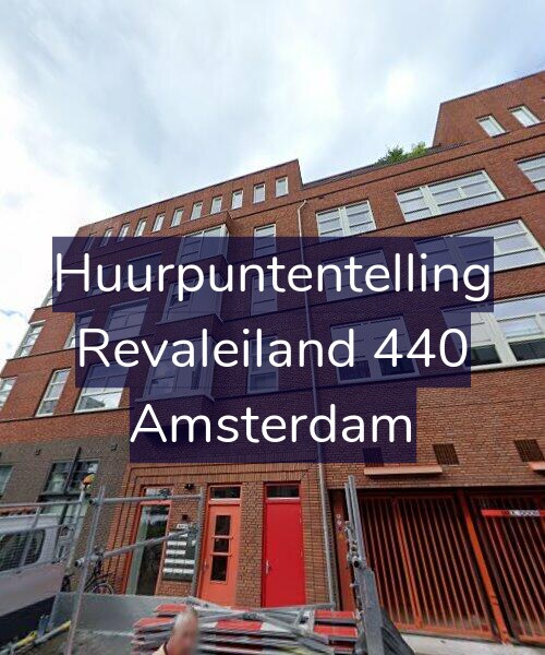 Foto gevel Huurpuntentelling voor Revaleiland 440, Amsterdam