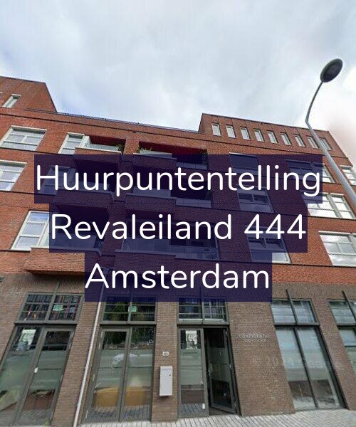 Foto gevel Huurpuntentelling voor Revaleiland 444, Amsterdam