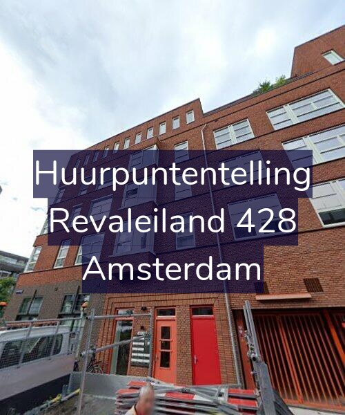 Foto gevel Huurpuntentelling voor Revaleiland 428, Amsterdam