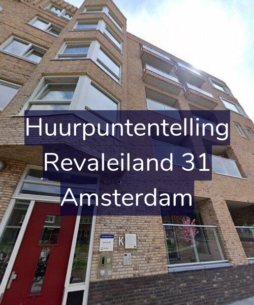 Foto gevel Huurpuntentelling voor Revaleiland 31, Amsterdam