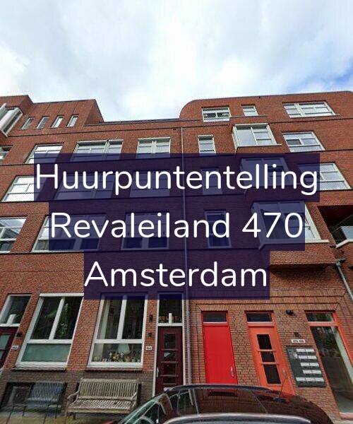 Foto gevel Huurpuntentelling voor Revaleiland 470, Amsterdam