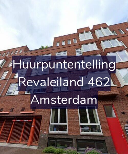 Foto gevel Huurpuntentelling voor Revaleiland 462, Amsterdam