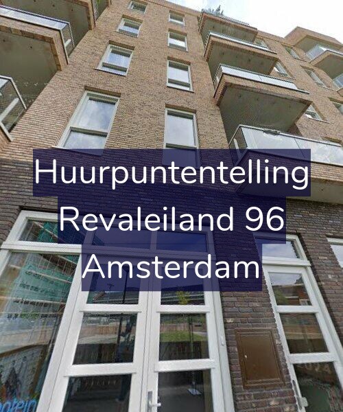 Foto gevel Huurpuntentelling voor Revaleiland 96, Amsterdam