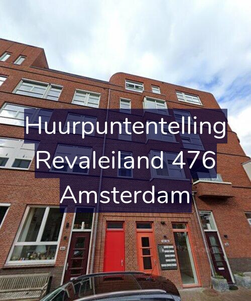 Foto gevel Huurpuntentelling voor Revaleiland 476, Amsterdam