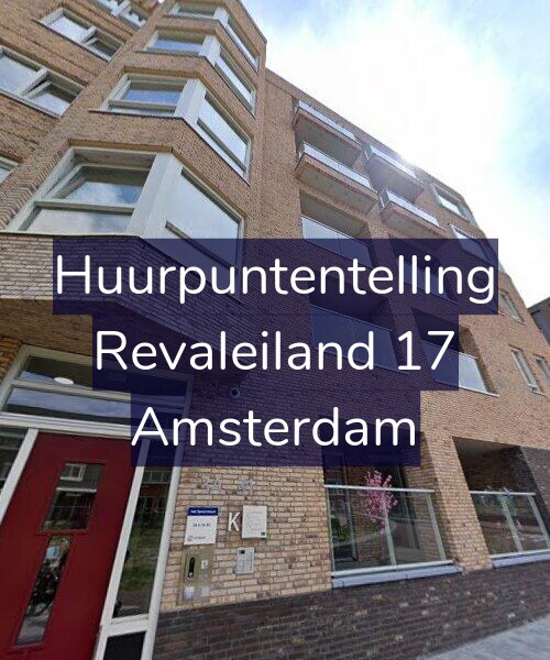 Foto gevel Huurpuntentelling voor Revaleiland 17, Amsterdam