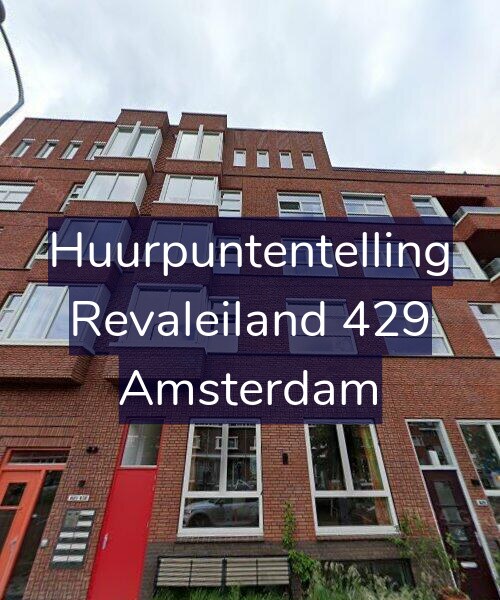 Foto gevel Huurpuntentelling voor Revaleiland 429, Amsterdam