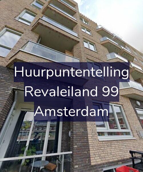 Foto gevel Huurpuntentelling voor Revaleiland 99, Amsterdam
