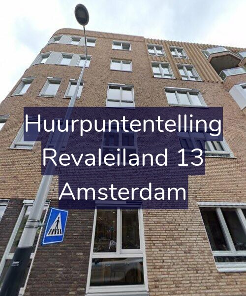 Foto gevel Huurpuntentelling voor Revaleiland 13, Amsterdam