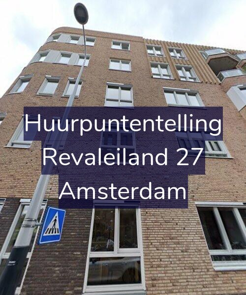 Foto gevel Huurpuntentelling voor Revaleiland 27, Amsterdam