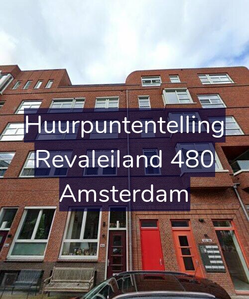Foto gevel Huurpuntentelling voor Revaleiland 480, Amsterdam