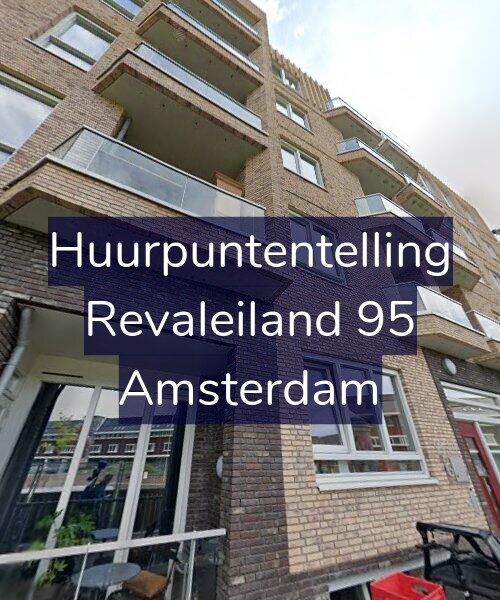 Foto gevel Huurpuntentelling voor Revaleiland 95, Amsterdam