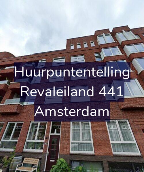Foto gevel Huurpuntentelling voor Revaleiland 441, Amsterdam