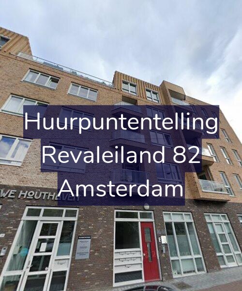 Foto gevel Huurpuntentelling voor Revaleiland 82, Amsterdam
