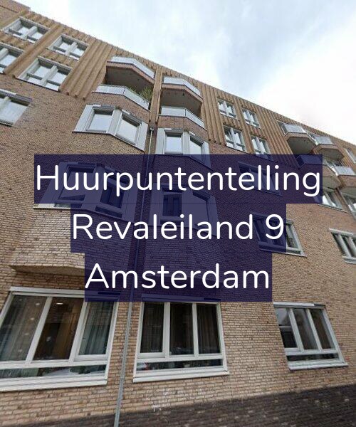 Foto gevel Huurpuntentelling voor Revaleiland 9, Amsterdam