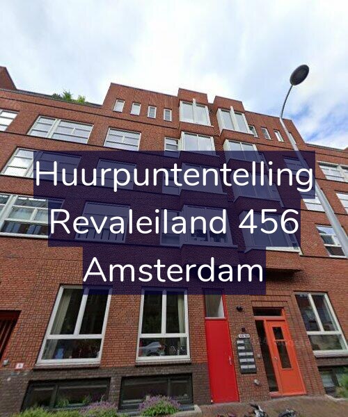 Foto gevel Huurpuntentelling voor Revaleiland 456, Amsterdam