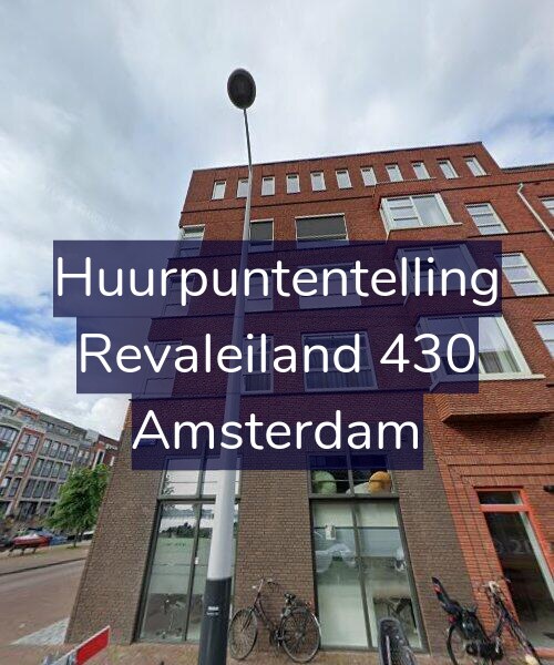 Foto gevel Huurpuntentelling voor Revaleiland 430, Amsterdam