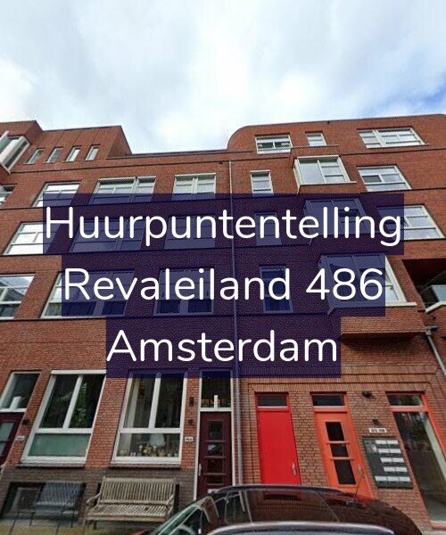 Foto gevel Huurpuntentelling voor Revaleiland 486, Amsterdam