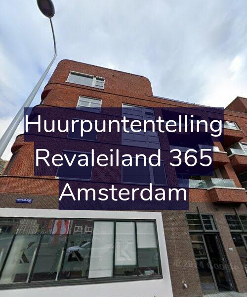 Foto gevel Huurpuntentelling voor Revaleiland 365, Amsterdam