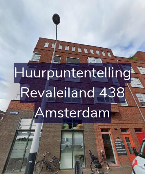 Foto gevel Huurpuntentelling voor Revaleiland 438, Amsterdam