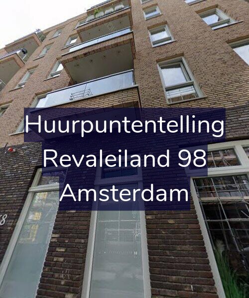 Foto gevel Huurpuntentelling voor Revaleiland 98, Amsterdam