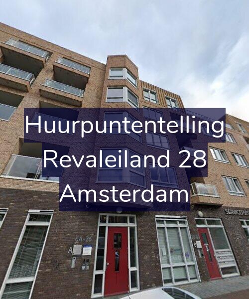 Foto gevel Huurpuntentelling voor Revaleiland 28, Amsterdam