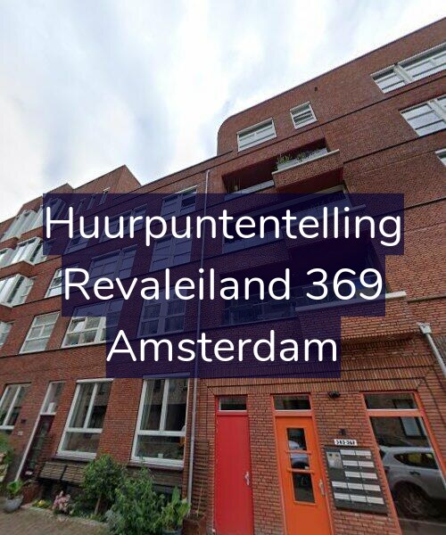 Foto gevel Huurpuntentelling voor Revaleiland 369, Amsterdam