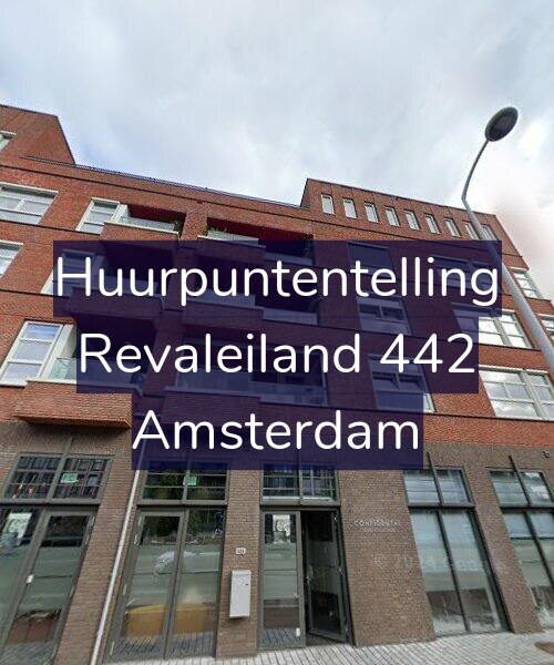 Foto gevel Huurpuntentelling voor Revaleiland 442, Amsterdam