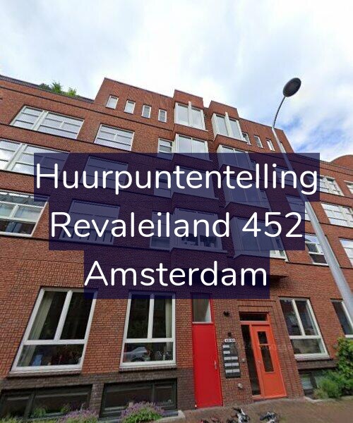 Foto gevel Huurpuntentelling voor Revaleiland 452, Amsterdam